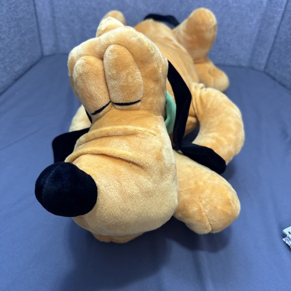 Disney Other - Disney Pluto the Dog Sleeping Laying Plush Stuffed Animal Toy 24" Plush